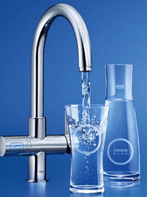 Mitigeur cuisine réfrigérant pétillant GROHE Blue