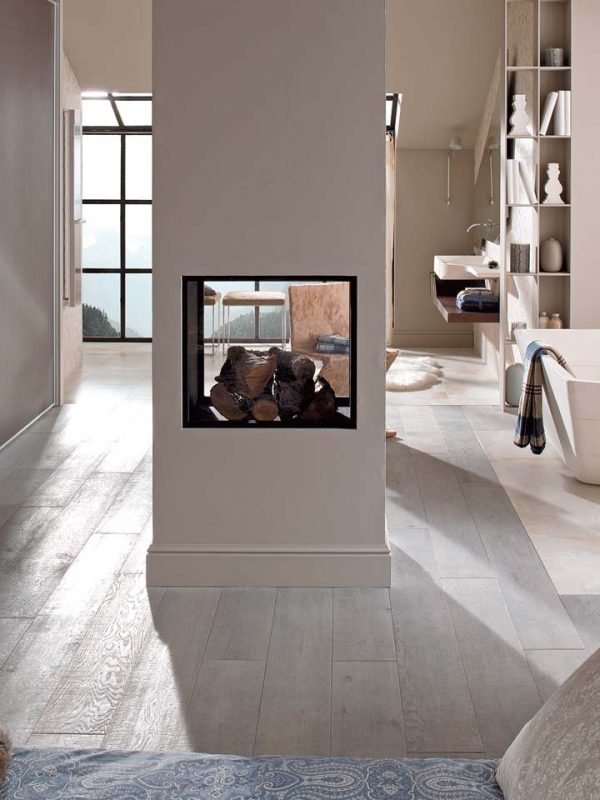 Carrelage aspect parquet Porcelanosa